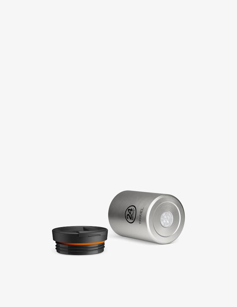 24Bottles Travel Tumbler Brushed Steel 350ml - immagine 2 24Bottles Travel Tumbler Brushed Steel 350ml - immagine 2
