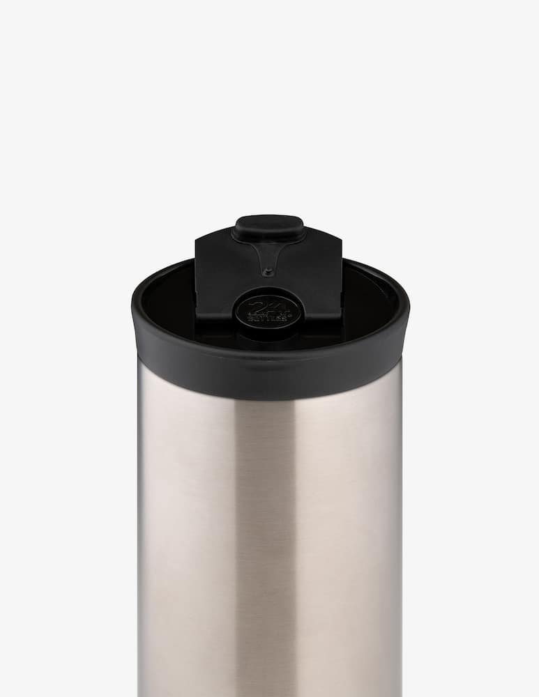 24Bottles Travel Tumbler Brushed Steel 600ml - immagine 2 24Bottles Travel Tumbler Brushed Steel 600ml - immagine 2