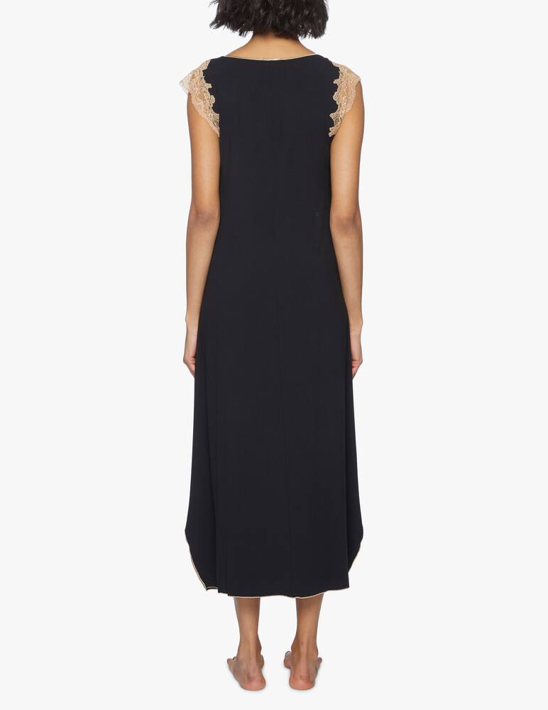 rinascente Paladini Camicia da notte lunga senza maniche