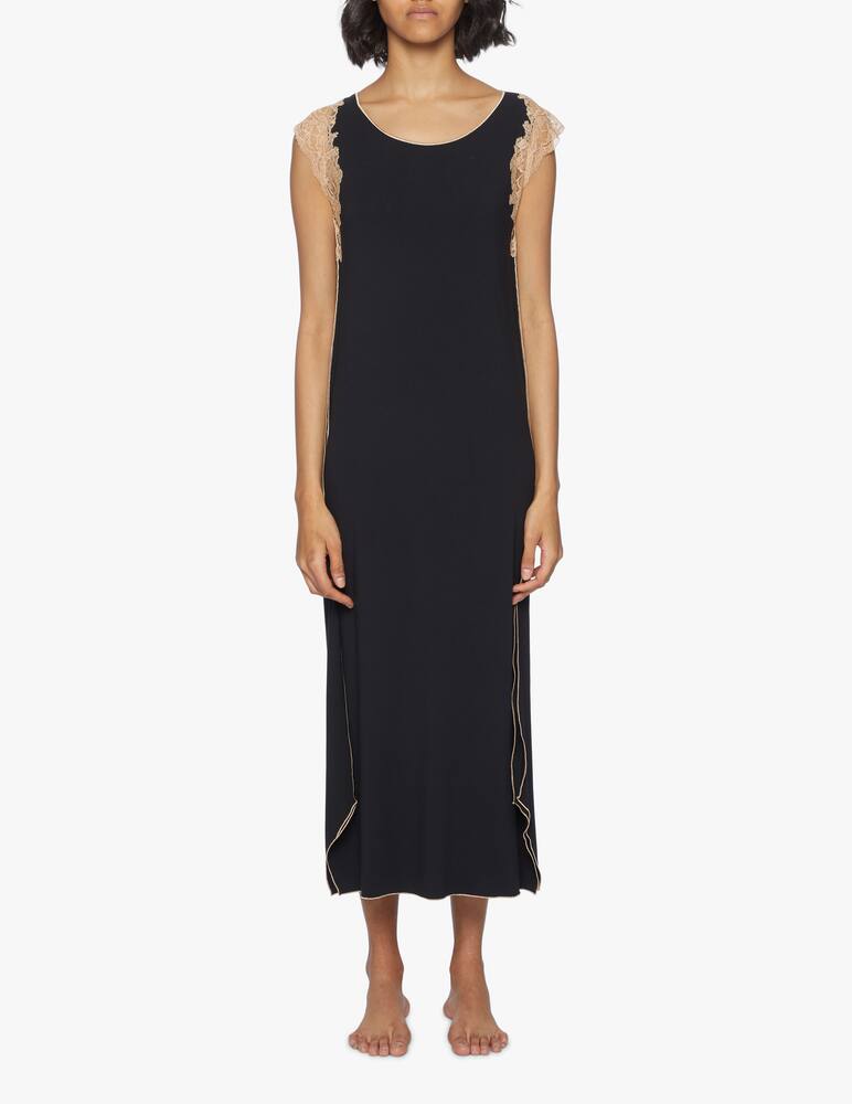 rinascente Paladini Camicia da notte lunga senza maniche