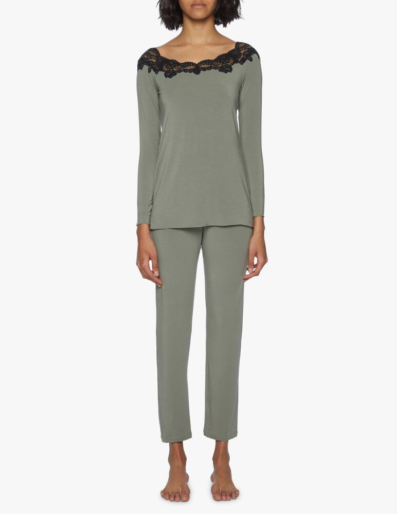 rinascente Paladini Lace pajamas with long sleeves