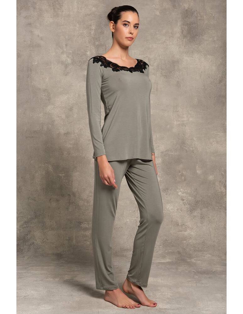 rinascente Paladini Lace pajamas with long sleeves