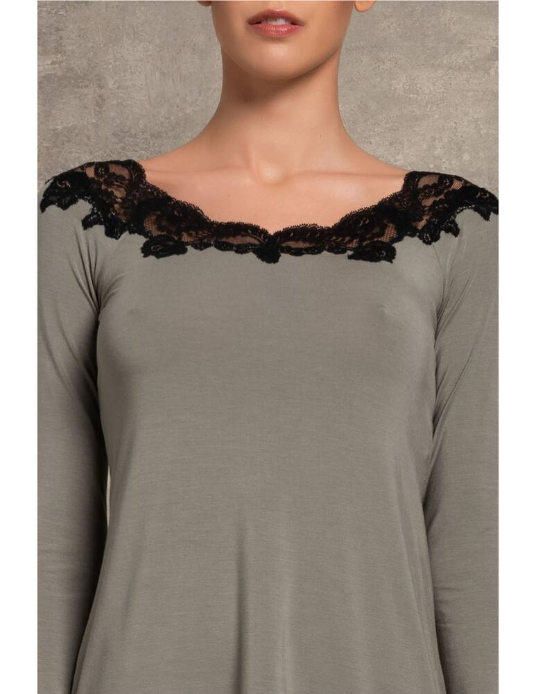 rinascente Paladini Lace pajamas with long sleeves