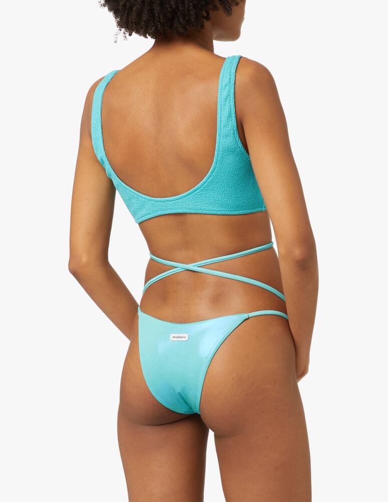 rinascente Matinée Bikini a fascia - blu