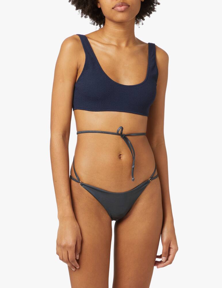 rinascente Matinée Bikini a fascia - blu