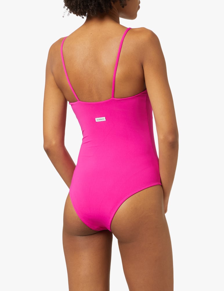 Matinée One-piece swimsuit - violet - picture 4