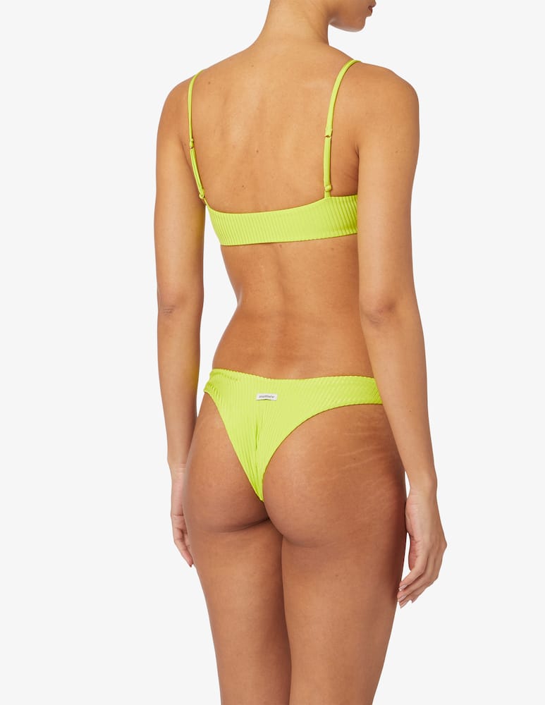 rinascente Matinée Dora ribbed bikini set