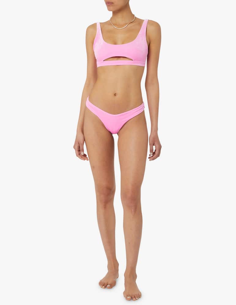 rinascente Matinée Bikini set in velluto Cleo
