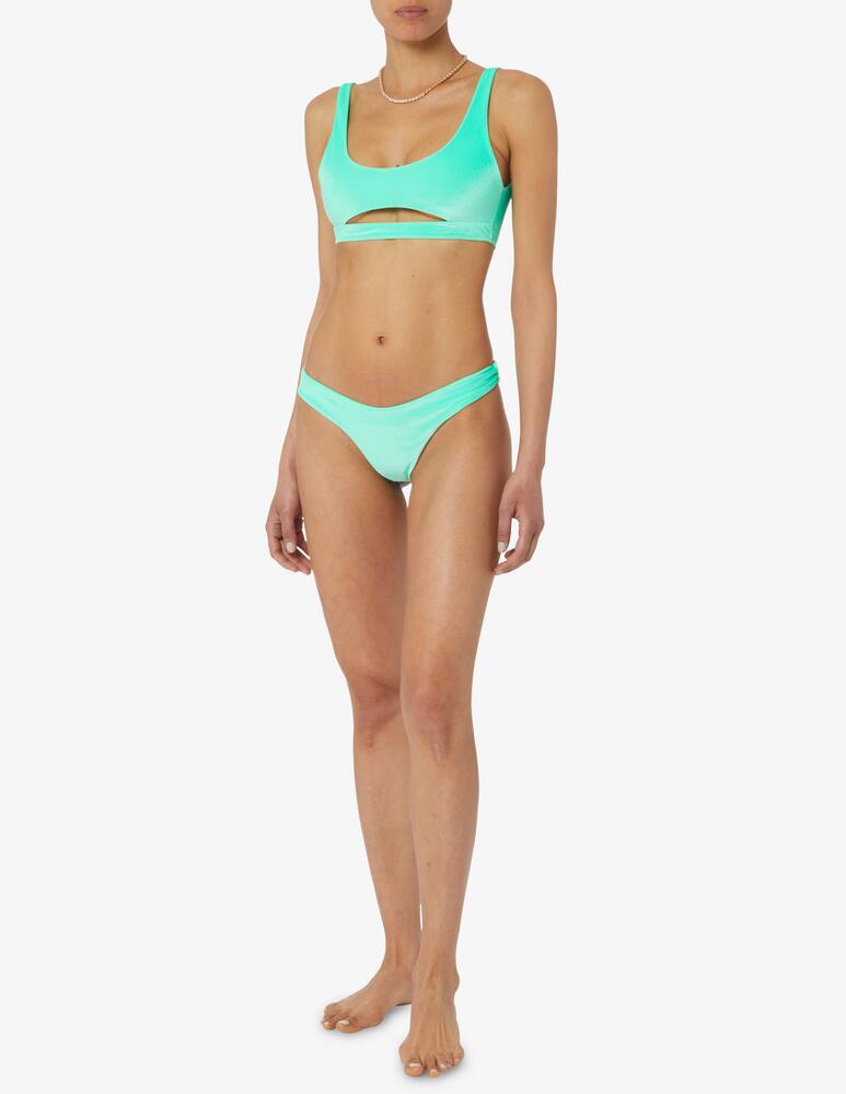 rinascente Matinée Cleo velvet bikini set