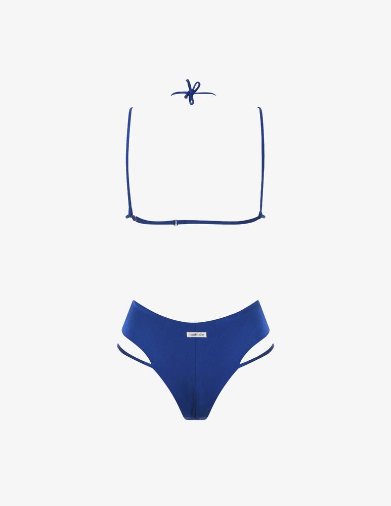 rinascente Matinée Kira shiny lycra one-piece swimsuit