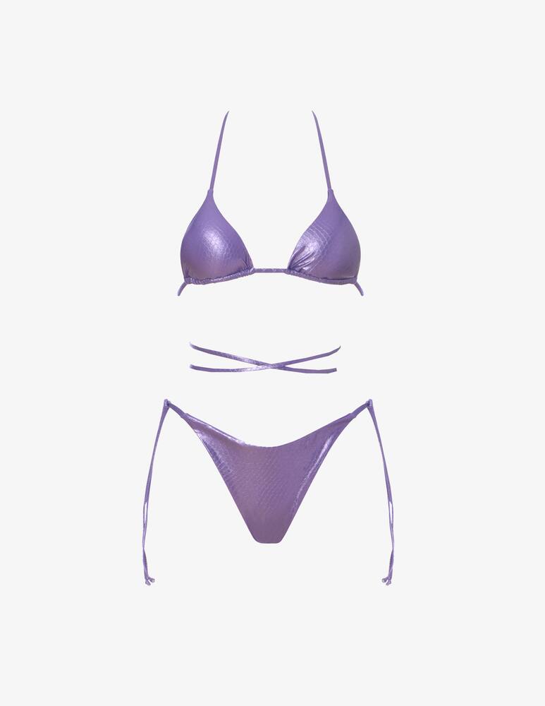 Matinée Lam Space bikini set with triangle top and lace-up brief - picture 4 Matinée Lam Space bikini set with triangle top and lace-up brief - picture 4