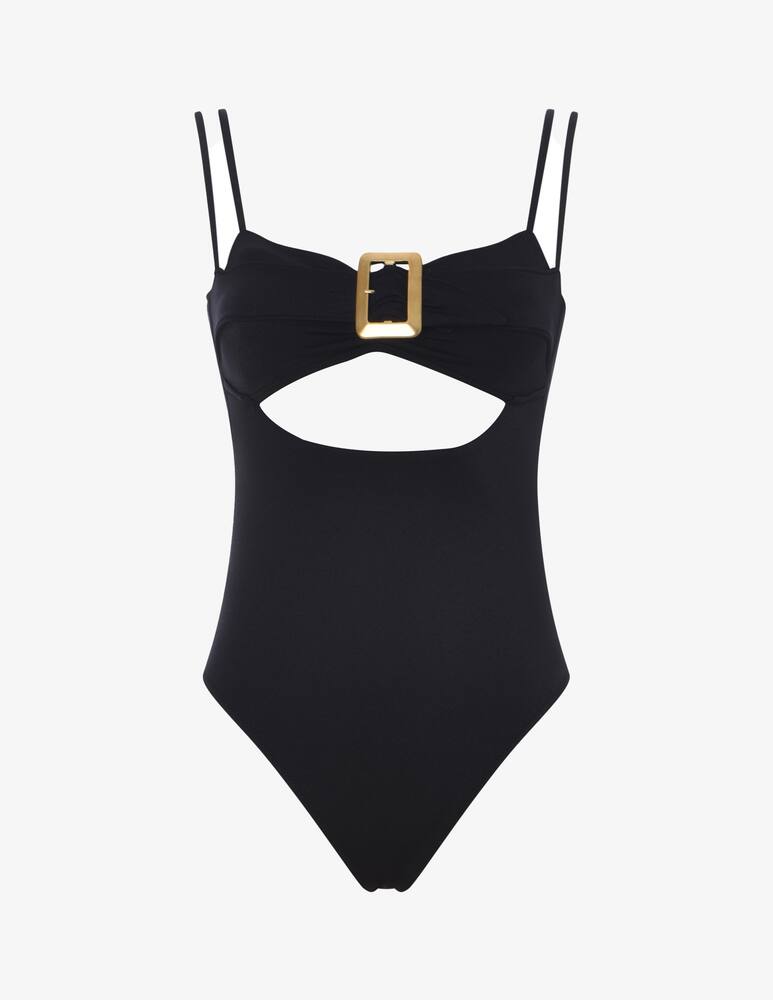 rinascente Matinée Kira shiny lycra one-piece swimsuit