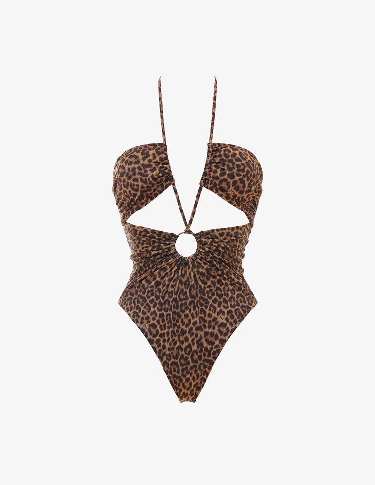 rinascente Matinée Clio animal print swimsuit