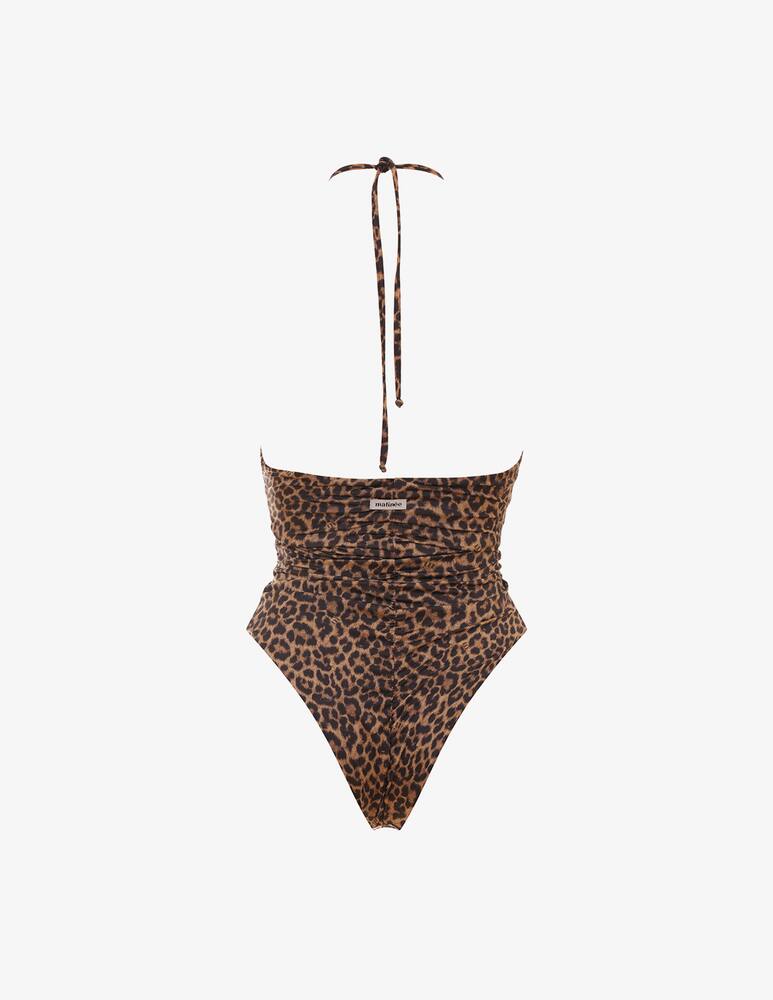 rinascente Matinée Clio animal print swimsuit