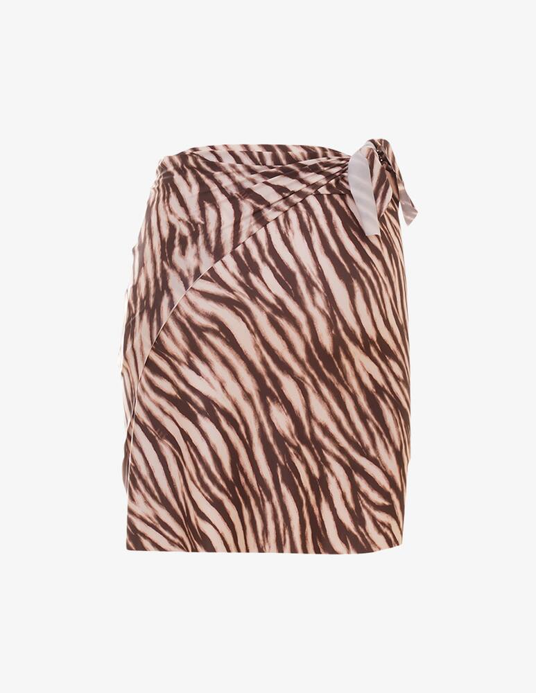 rinascente Matinée Zebra print pareo