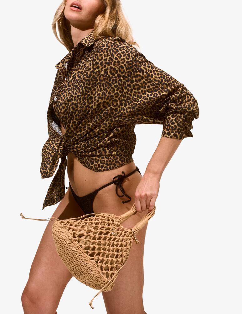 rinascente Matinée Leopard print shirt