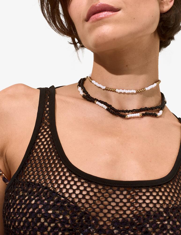 rinascente Matinée Crochet cotton dress