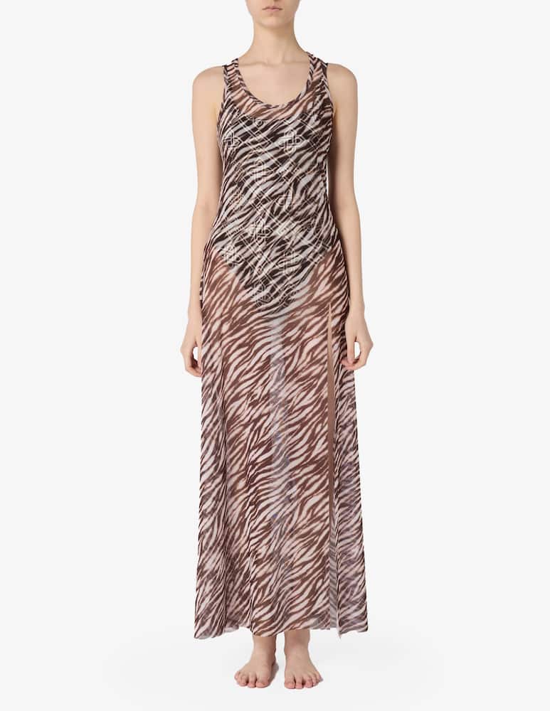 Matinée Zebra print maxi dress - picture 1 Matinée Zebra print maxi dress - picture 1