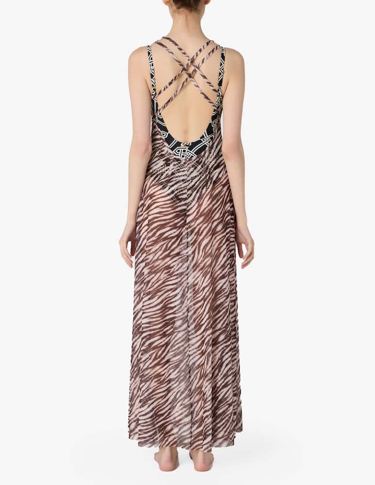 Matinée Zebra print maxi dress - picture 2 Matinée Zebra print maxi dress - picture 2