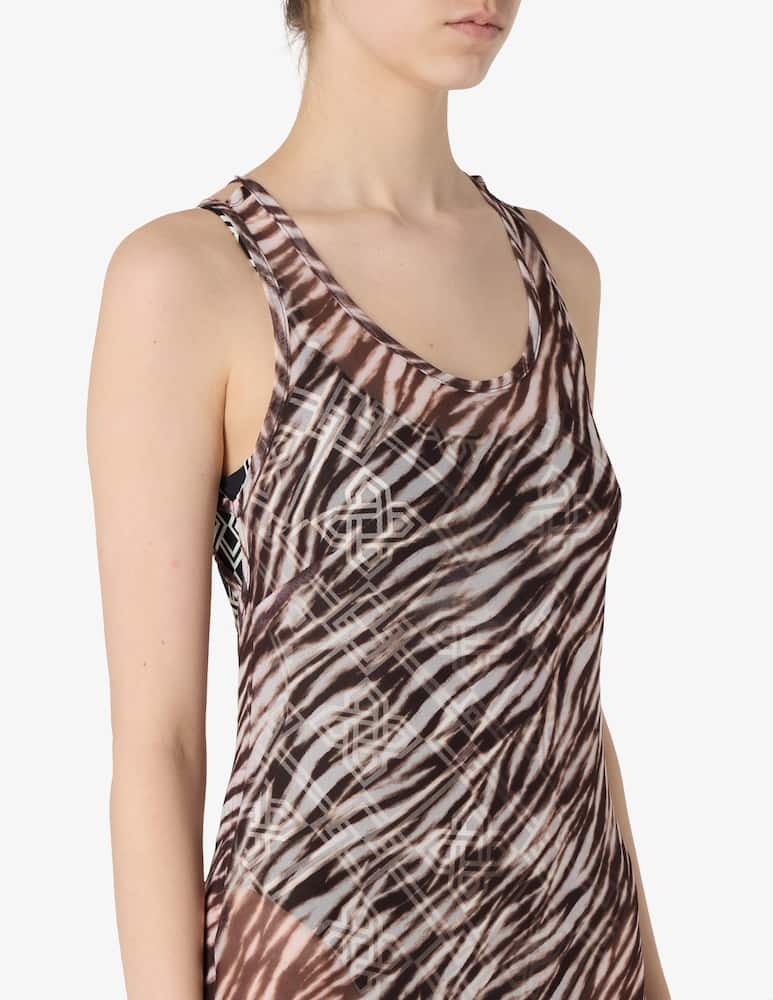 Matinée Zebra print maxi dress - picture 3 Matinée Zebra print maxi dress - picture 3