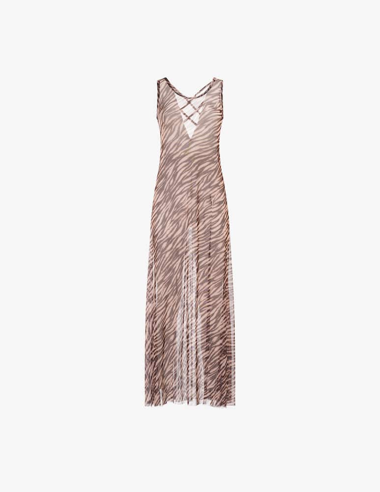 Matinée Zebra print maxi dress - picture 5 Matinée Zebra print maxi dress - picture 5