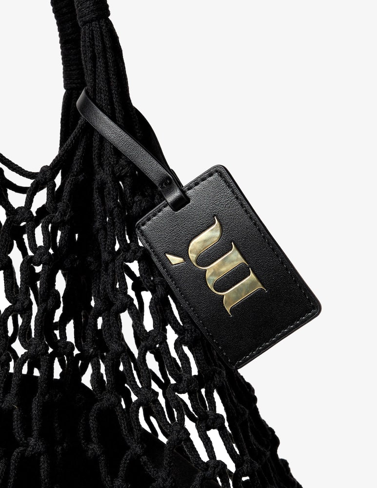rinascente Matinée Lipari net shoulder bag