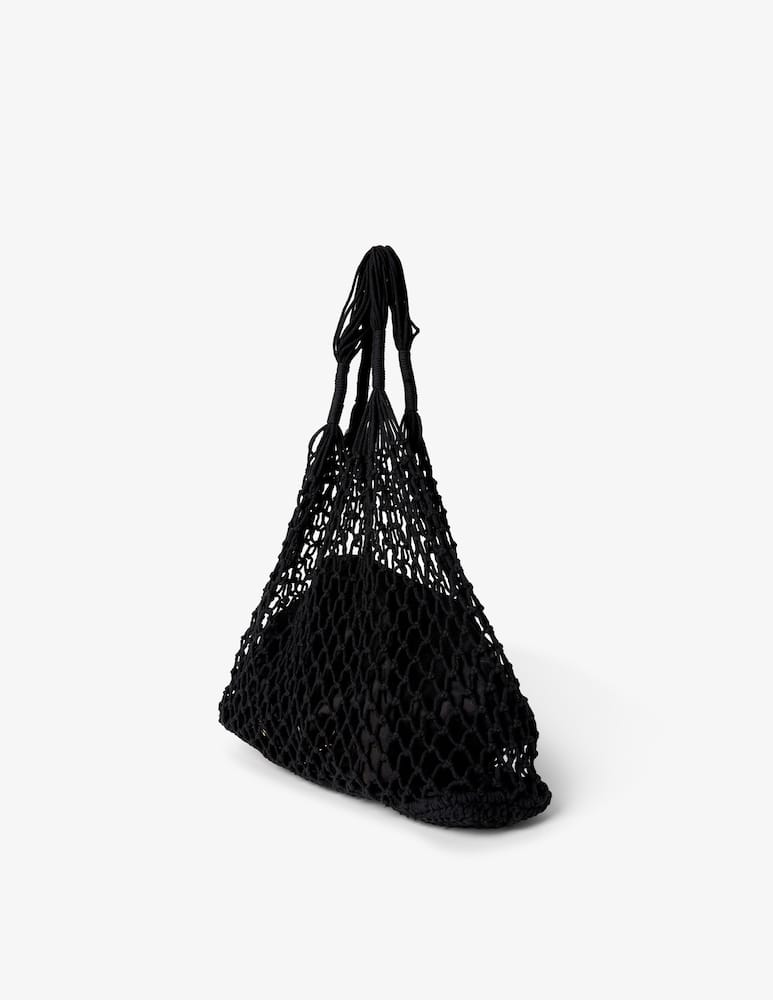 rinascente Matinée Lipari net shoulder bag