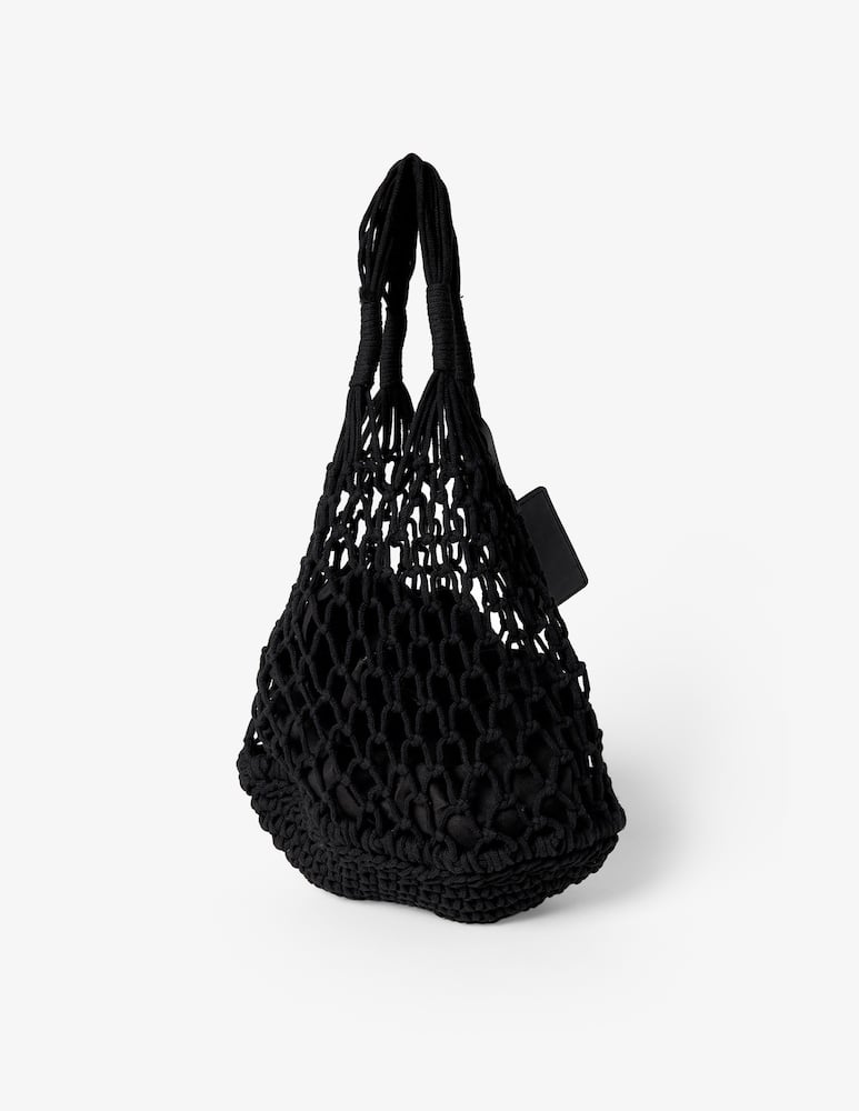 rinascente Matinée Lipari medium net shoulder bag