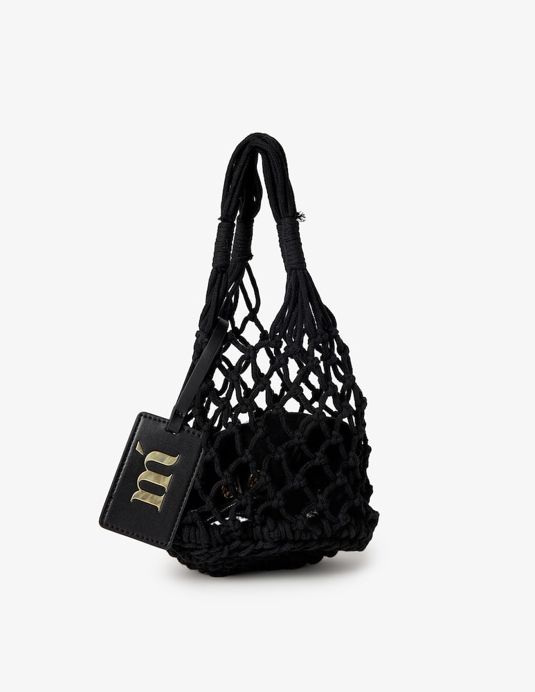 rinascente Matinée Lipari small net shoulder bag