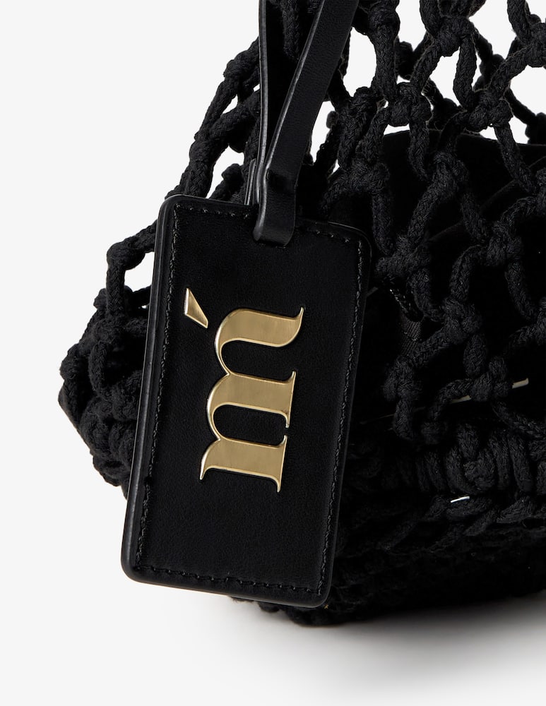 rinascente Matinée Lipari small net shoulder bag