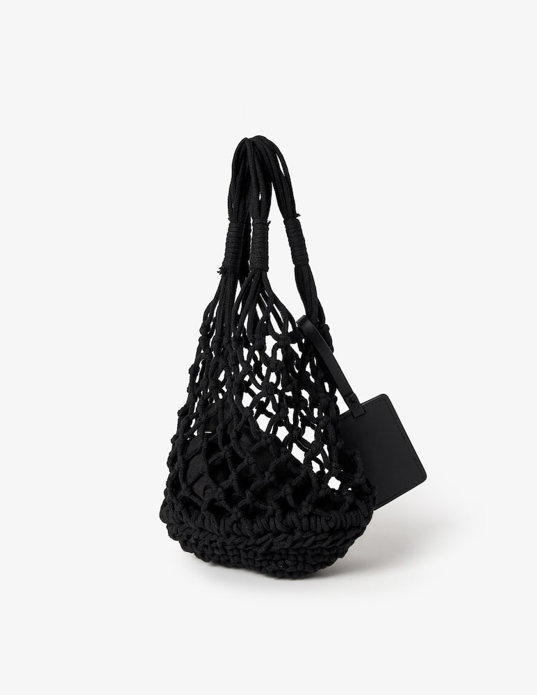 rinascente Matinée Lipari small net shoulder bag