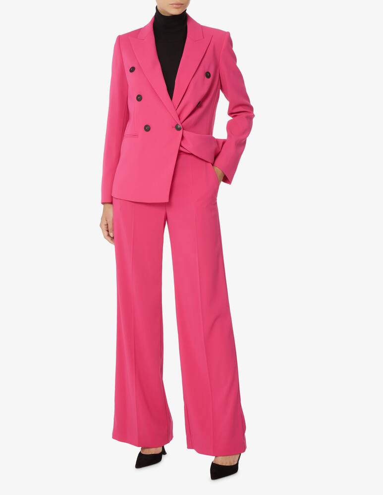 rinascente Patrizia Pepe Mid rise palazzo trousers - Pink