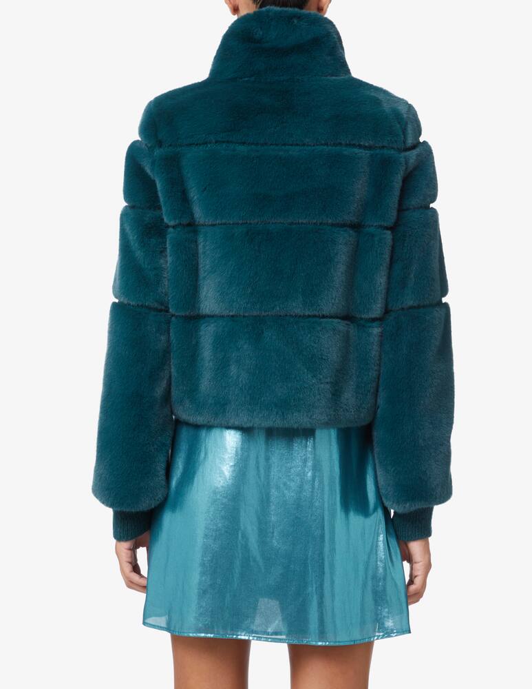 rinascente Patrizia Pepe Pelliccia sintetica corta - Verde