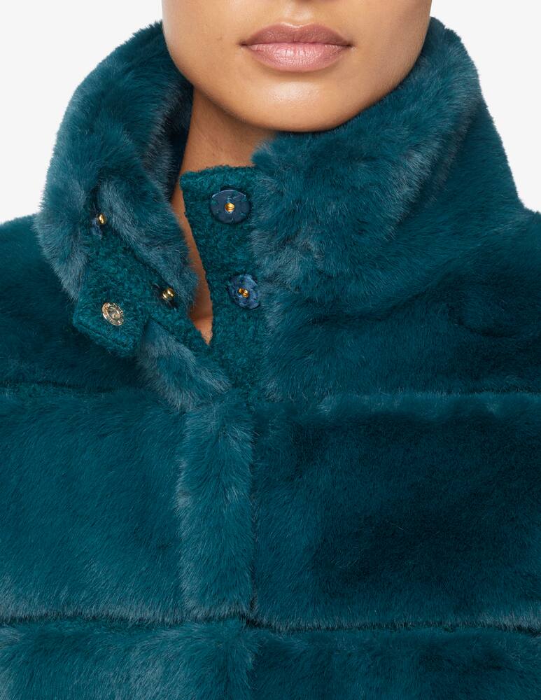 rinascente Patrizia Pepe Pelliccia sintetica corta - Verde