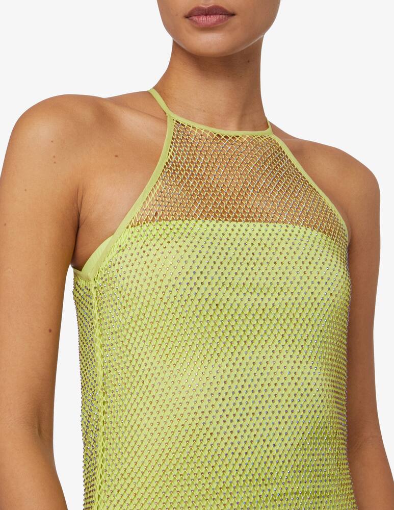 rinascente Patrizia Pepe Abito strass con sottoveste