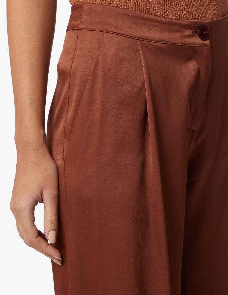 rinascente Patrizia Pepe Shine wide leg trousers