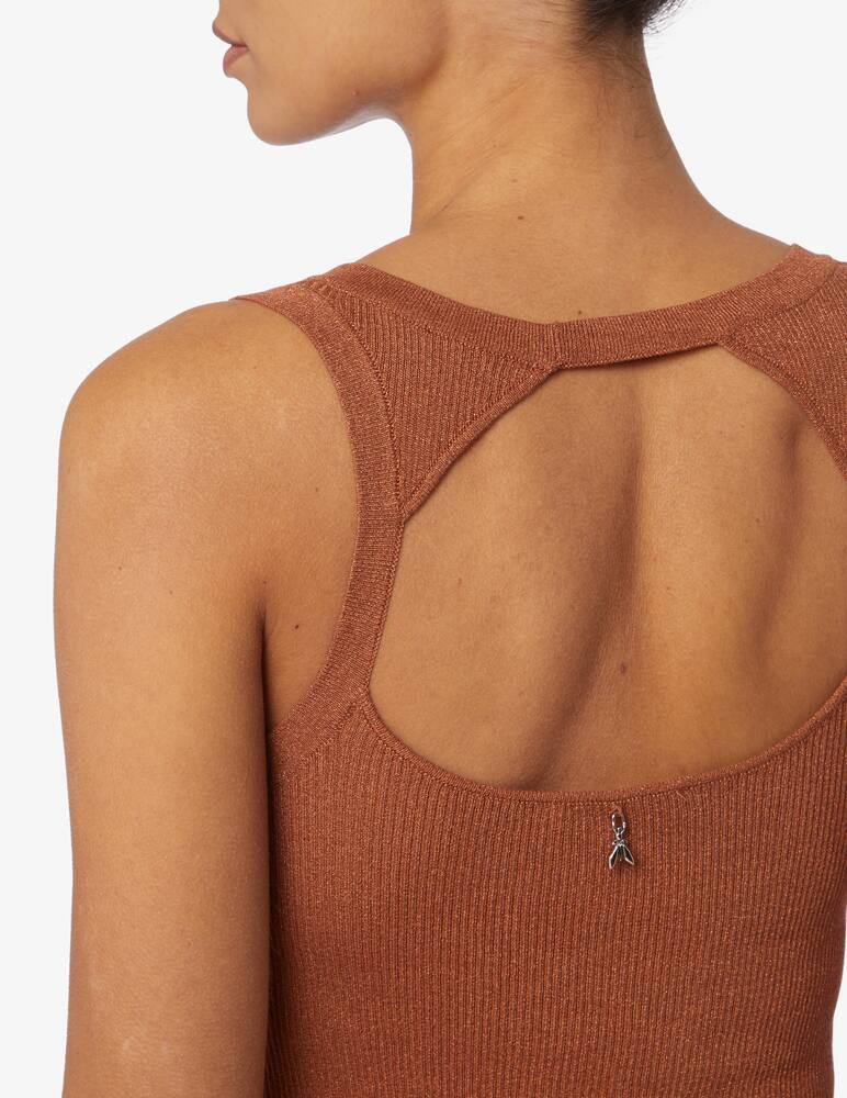 rinascente Patrizia Pepe Cut outt tank