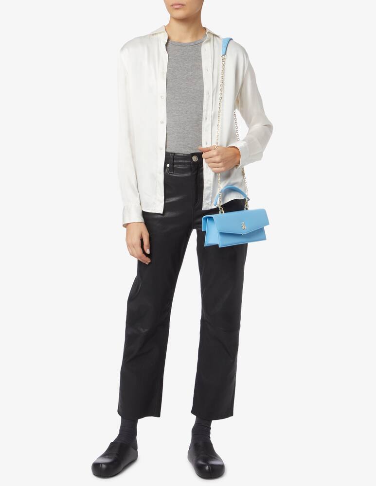 rinascente Patrizia Pepe Bamby leather crossbody bag