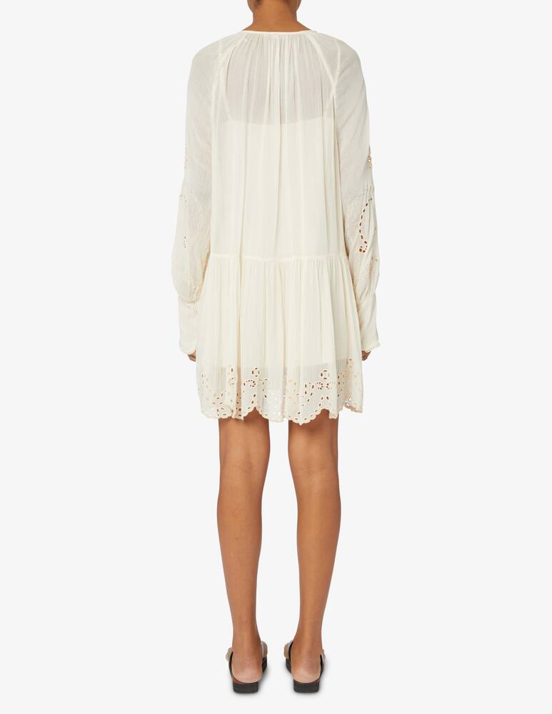 rinascente Patrizia Pepe Soft embroidered midi dress