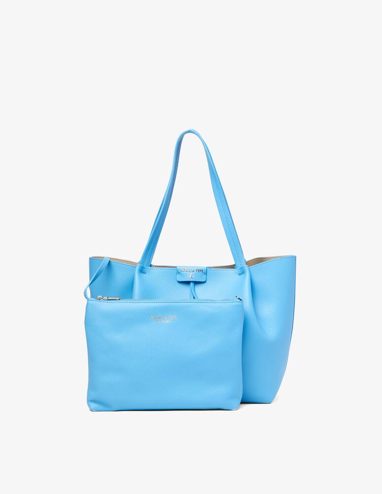 rinascente Patrizia Pepe Pepecity leather tote bag