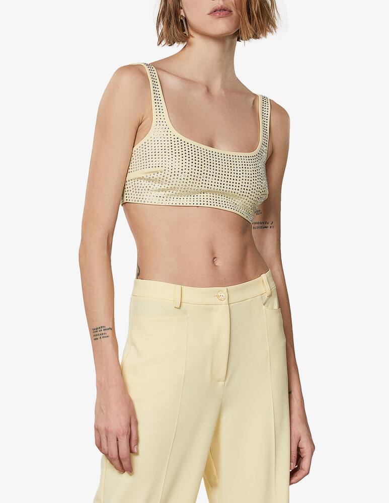 Patrizia Pepe Top reggiseno con strass - immagine 1 Patrizia Pepe Top reggiseno con strass - immagine 1