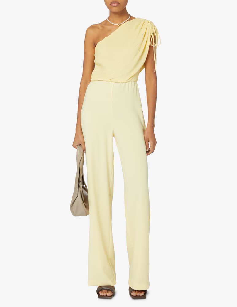 rinascente Patrizia Pepe One shoulder jumpsuit dress