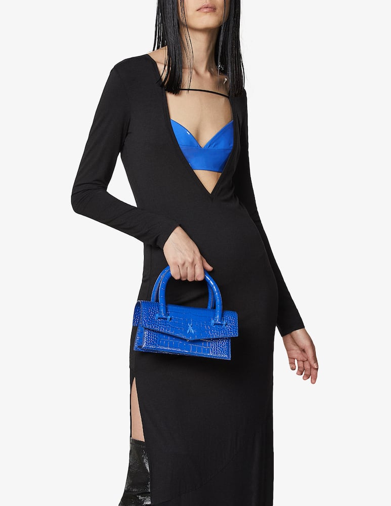 rinascente Patrizia Pepe Borsa Fly Bamby Croco