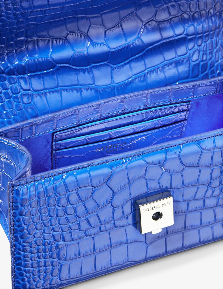 rinascente Patrizia Pepe Borsa Fly Bamby Croco