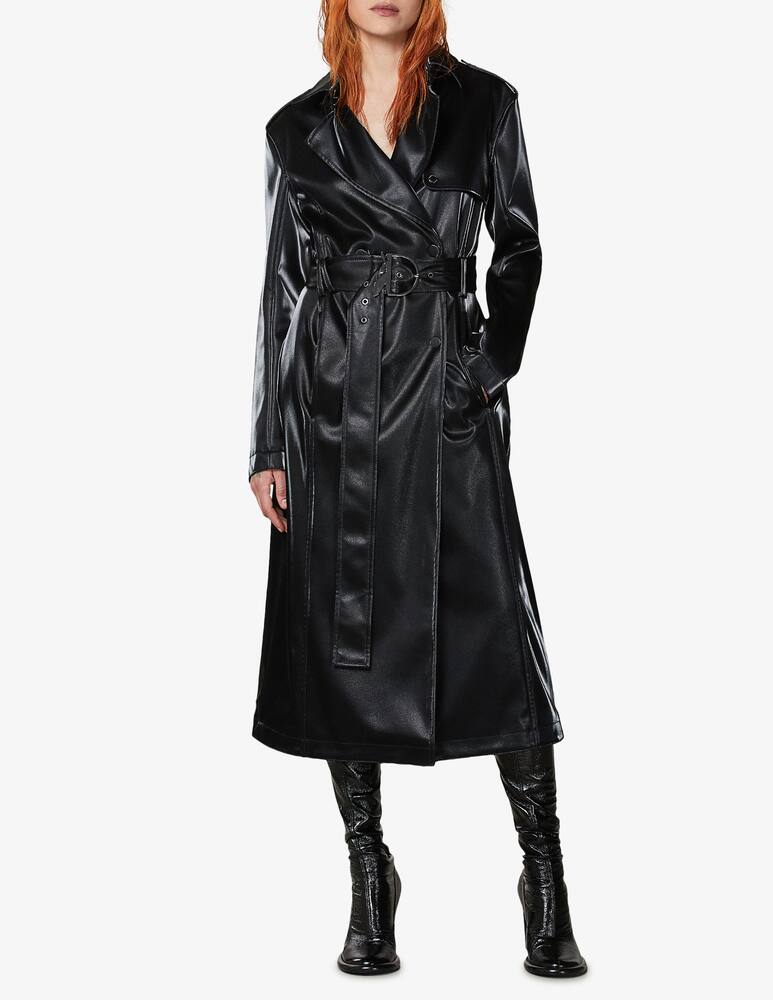 rinascente Patrizia Pepe Trench in simil pelle