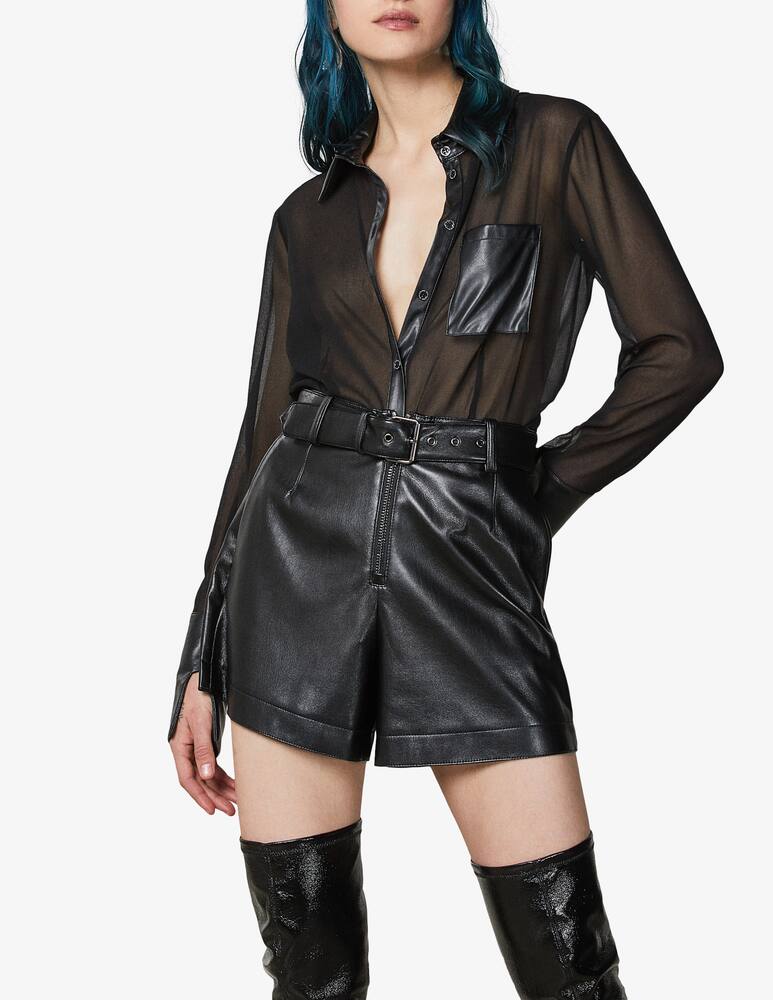 rinascente Patrizia Pepe Camicia in similpelle