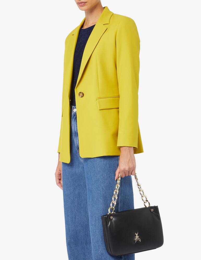 rinascente Patrizia Pepe Borsa imbottita a tracolla con catena