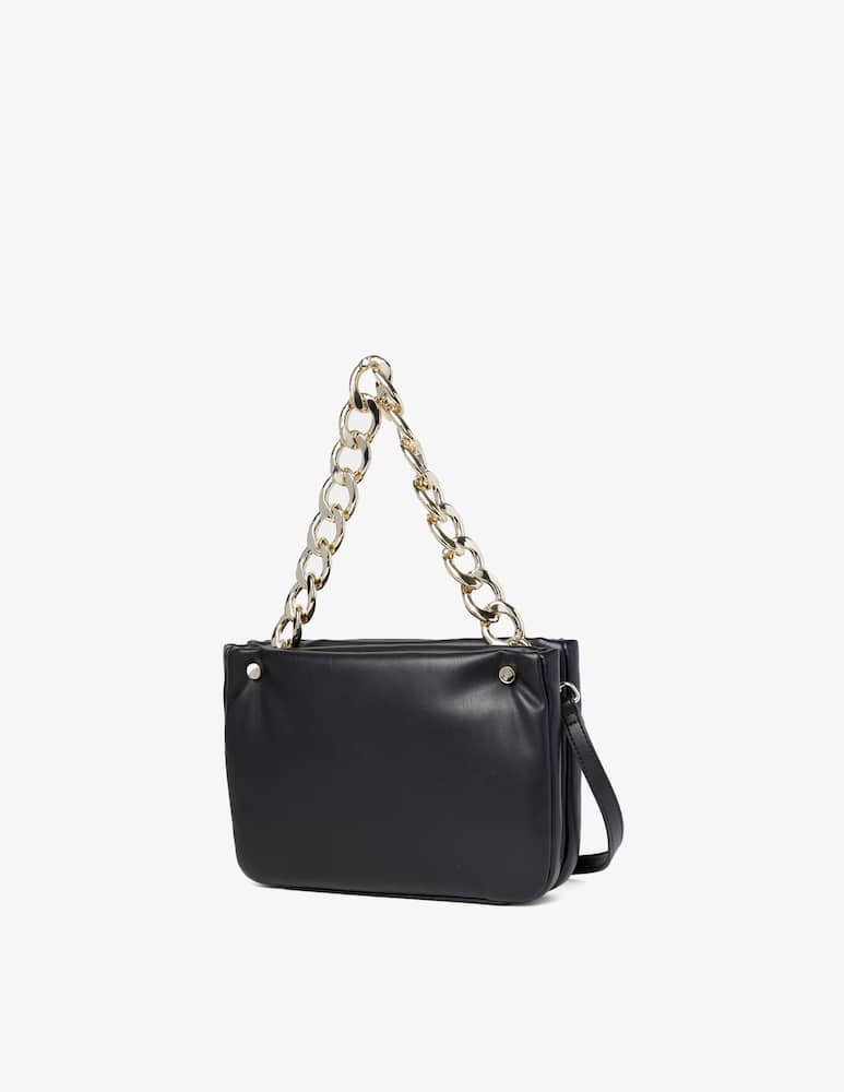 rinascente Patrizia Pepe Borsa imbottita a tracolla con catena