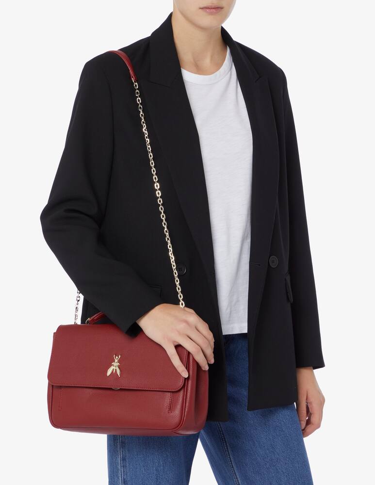 rinascente Patrizia Pepe Fly patta crossbody L