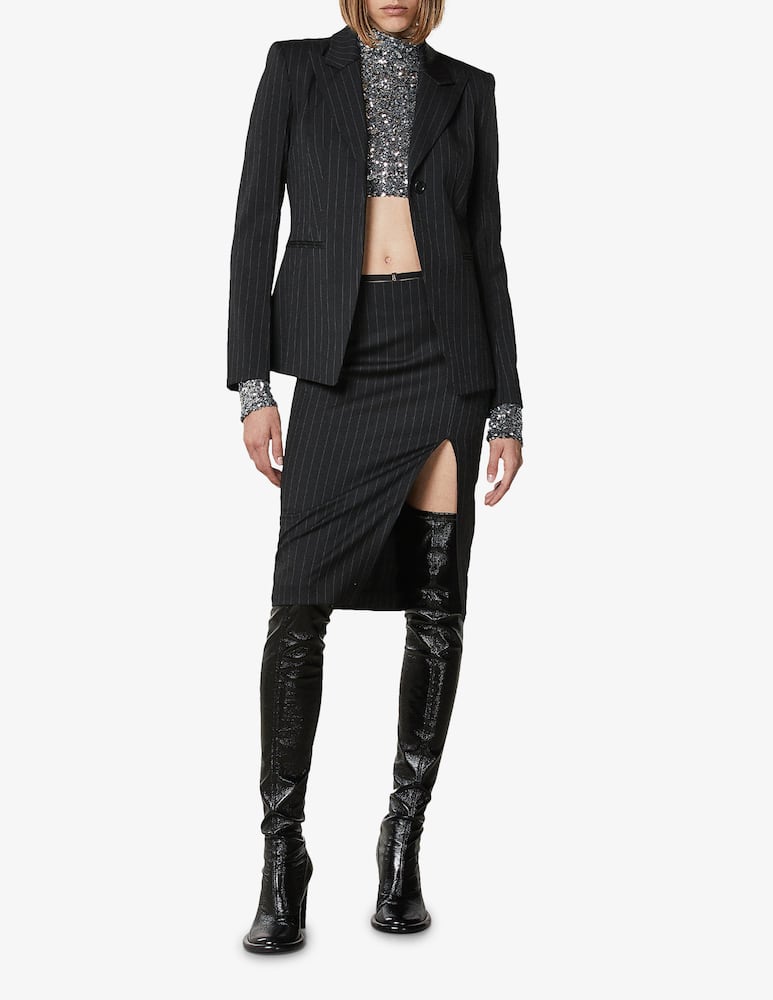 rinascente Patrizia Pepe Pinstripe blazer